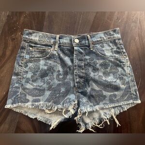 Citizens of humanity Paisley Denim Women's Shorts| size 27